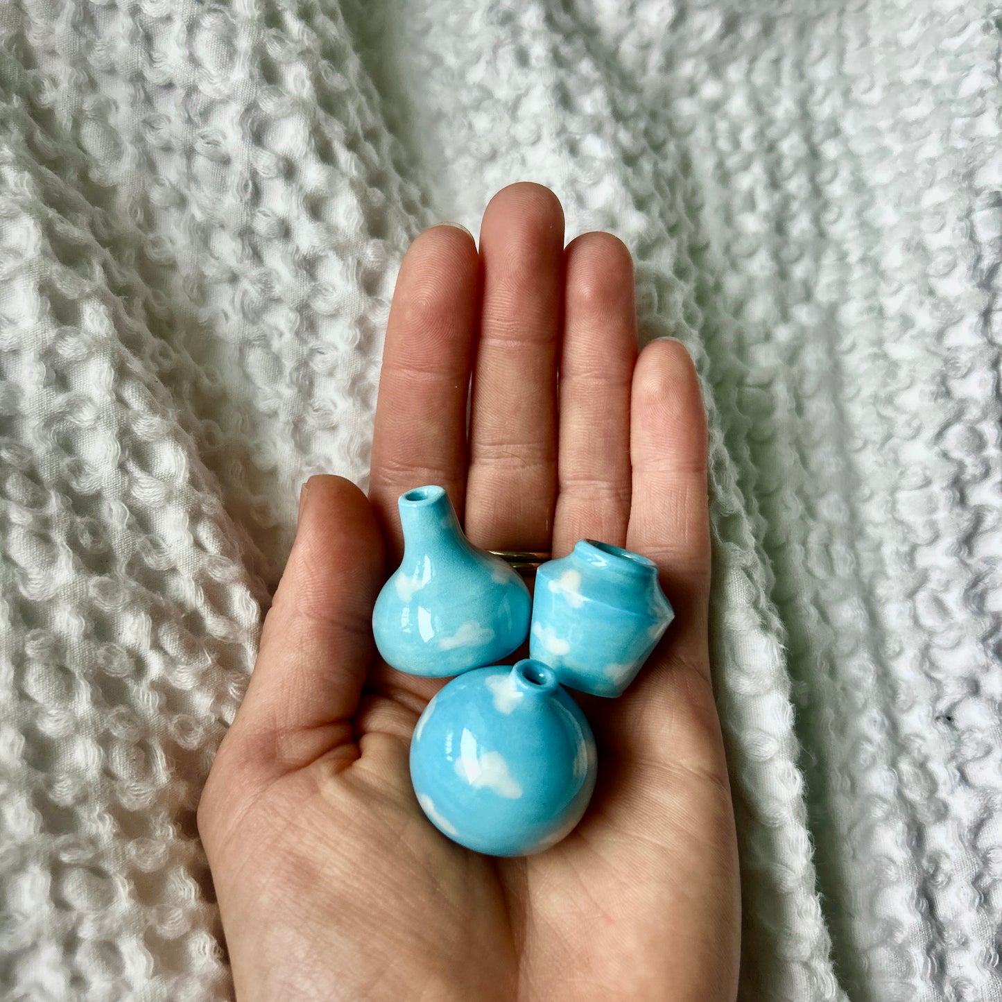 Adopt a Tiny Vase: Clouds Set